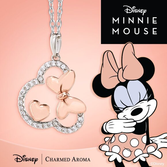 Disney Minnie Mouse Necklace, Charmed Aroma - Picture 4 of 4